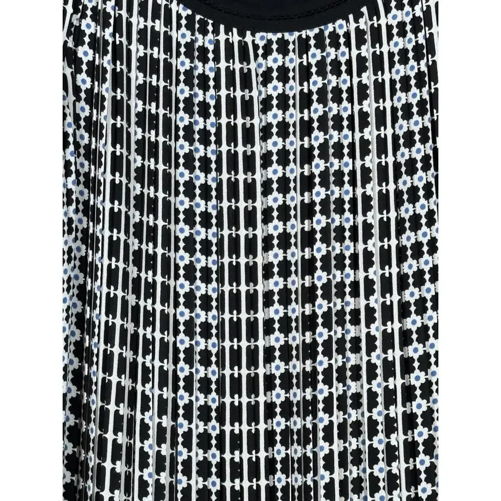 Max Studio Women Dress Size M Geometric 3/4 Sleeve Relax Fit Career Office - Picture 3 of 9